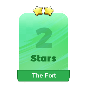 MMOJUGG Monopoly Go The Fort 2 Stars-S11-1 Details View of Item Function and Use